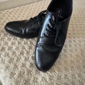Boys Black Dress Shoes